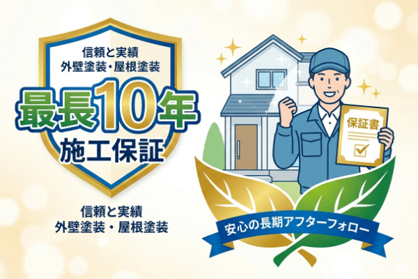 最長10年保証