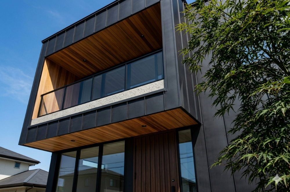 福井市宅の外壁リフォーム