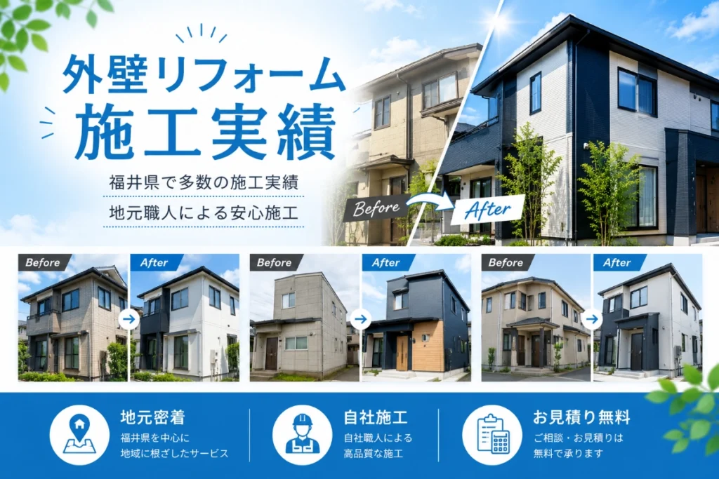 たくさんのリフォーム実績をご紹介!